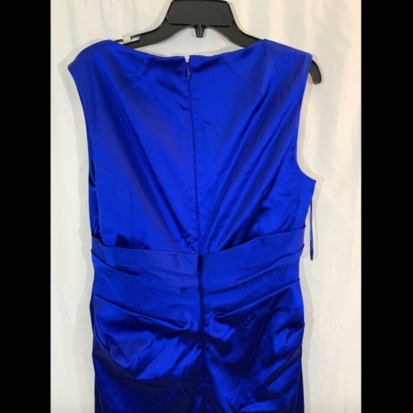 NEW $1675 Talbot Runhof Stretch Duchess Satin Gown - Picture 6 of 8